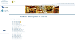 Desktop Screenshot of cms.mathrice.fr
